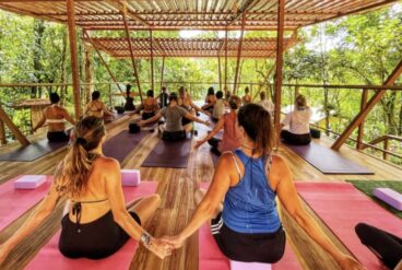 sisterhood, yoga deck, retreat