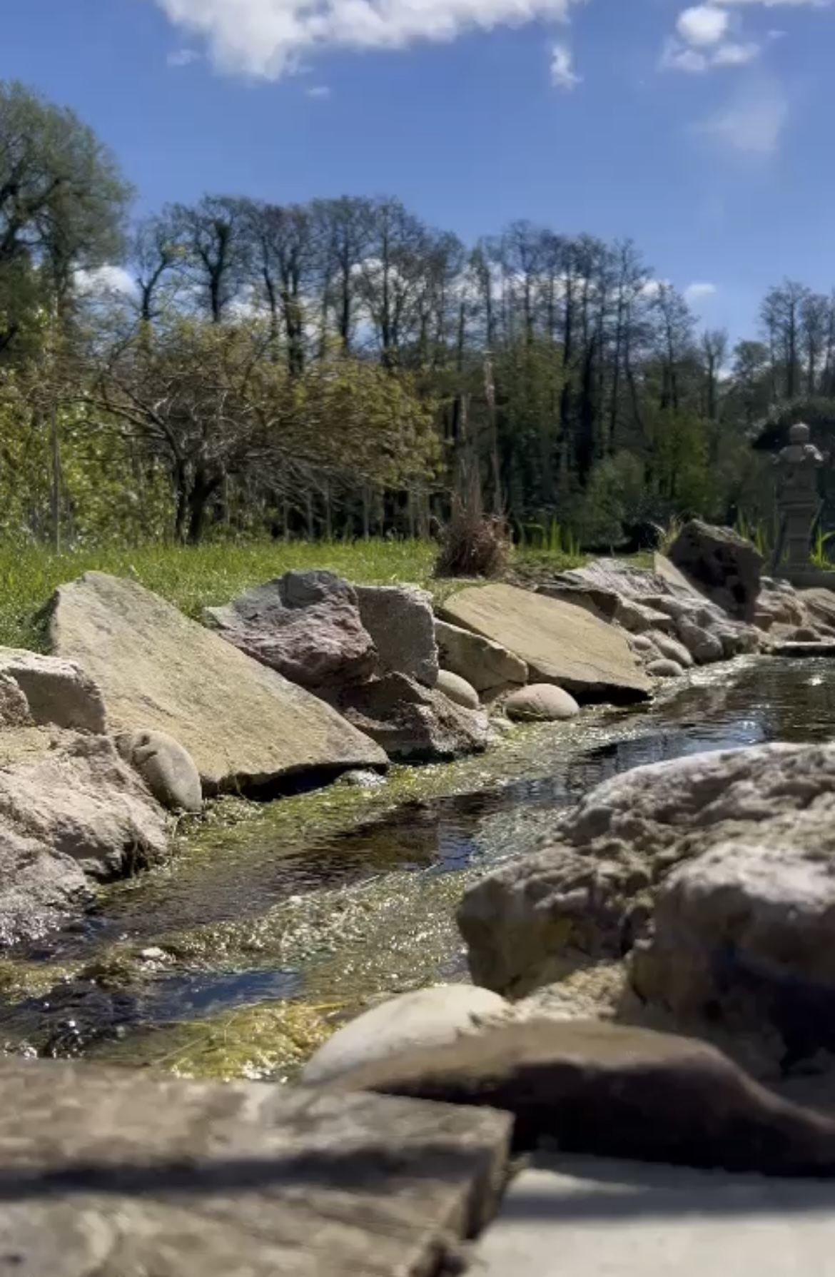 the beautiful scenery lakes and rivers